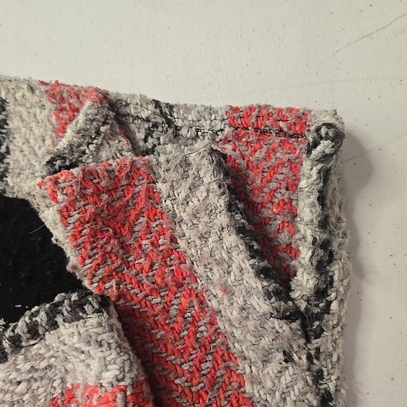 GRATEFUL DEAD Baja Pullover Poncho Hoodie Mens Medium Skull Roses 2015 Drug Rug - Picture 6 of 11